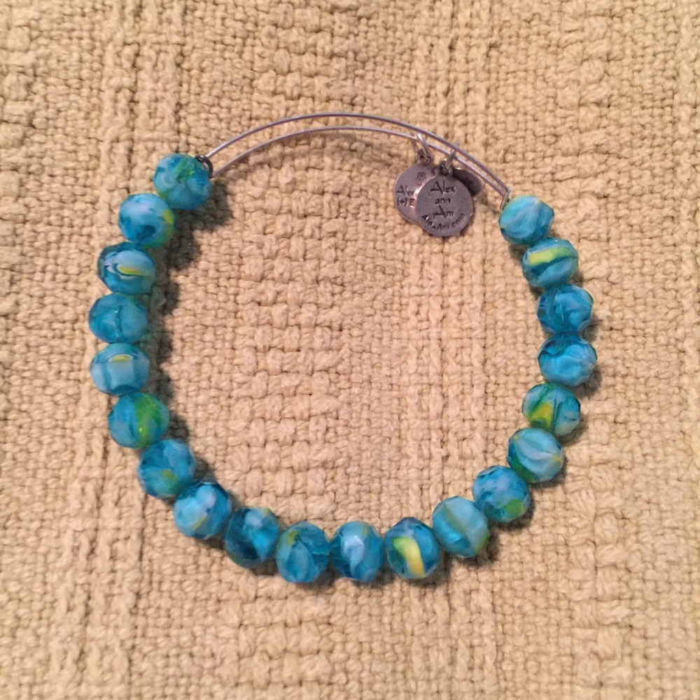 Turquoise Bead Alex & Ani Expandable